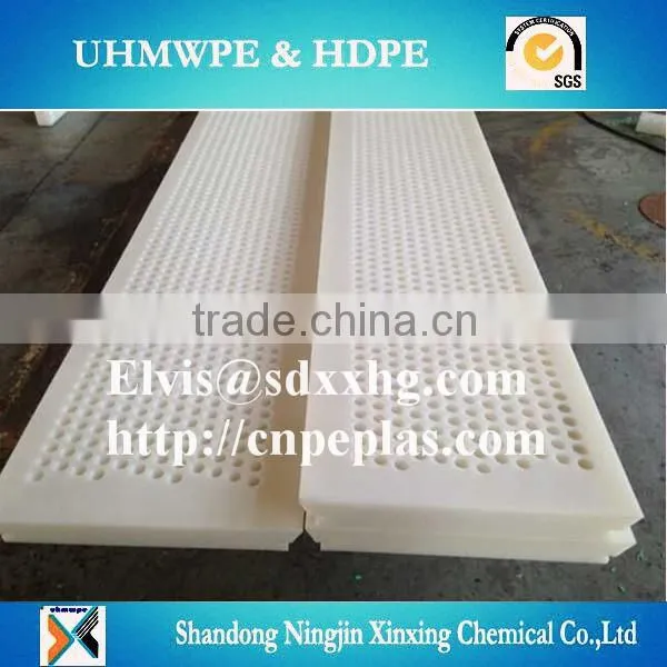 Polyethylene Engineering Parts/colored Plastic Parts/UHMWPE Chain Guide Rail Parts photo-4