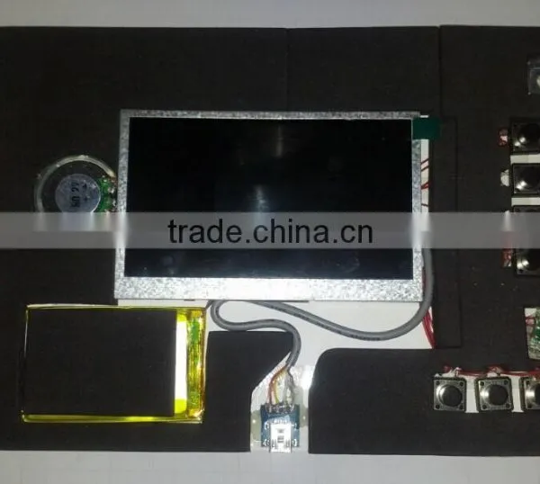 5inch Video Module for Greeting Cards, Video Greeting Card Module