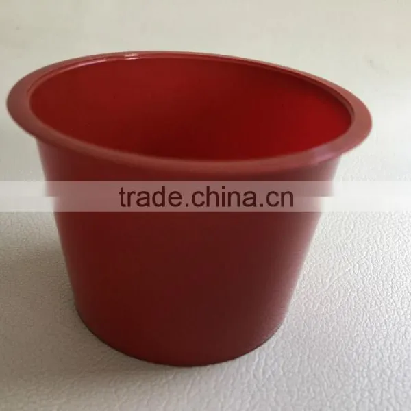 Christmas Hot Selling Resistant Baked Plastic Disposable Flowerpot Cup photo-3