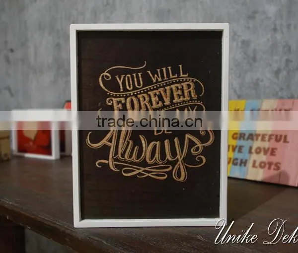 Wooden Vintage Style Sign - Wall Decoration WQ-041