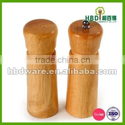 Hot New Products for 2016 Rubber Wood Rock Salt Mill And Pepper Grinder For Cooking Tools,Rock Salt Mill Wholesale photo-5