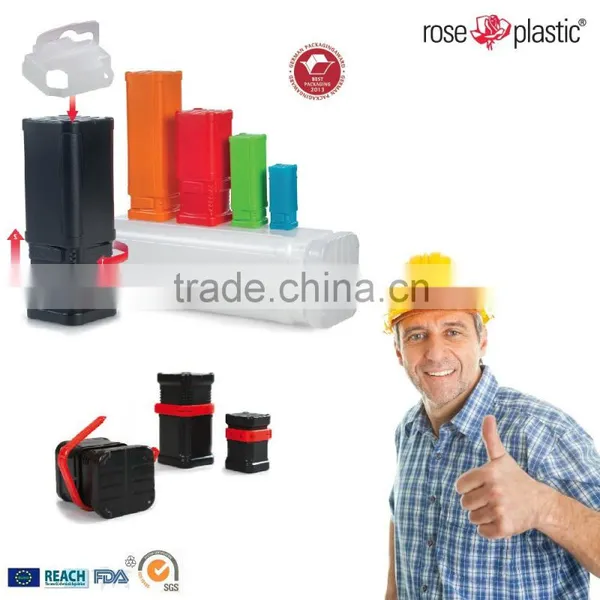 Plastic Block Tubes Packaging for Pad Mat or Cushion BK photo-3