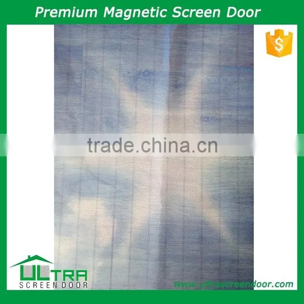 Magic Performance No Noise Soft Mesh Screen Door Curtain photo-4