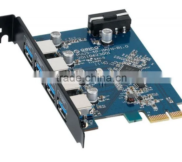 4ports USB3.0 Express Card, PCI-E Express Card,4 Port Usb Express Card photo-3