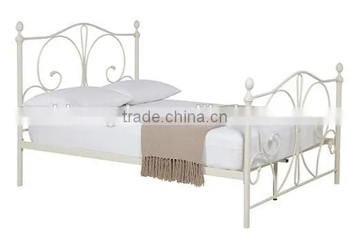 Soft Velvet Dove Bedstead photo-5