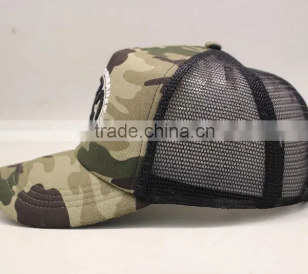 Factory Price Trucker Cap Unisex Gender Camo Mesh Hat China Supplier photo-3