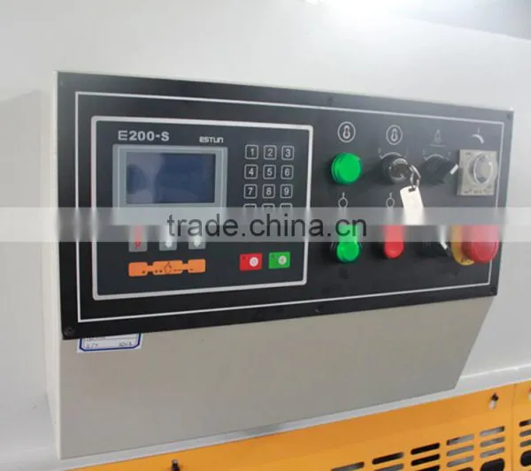 2016 New Design Cnc Hydraulic Guillotine Shearing Machine photo-3