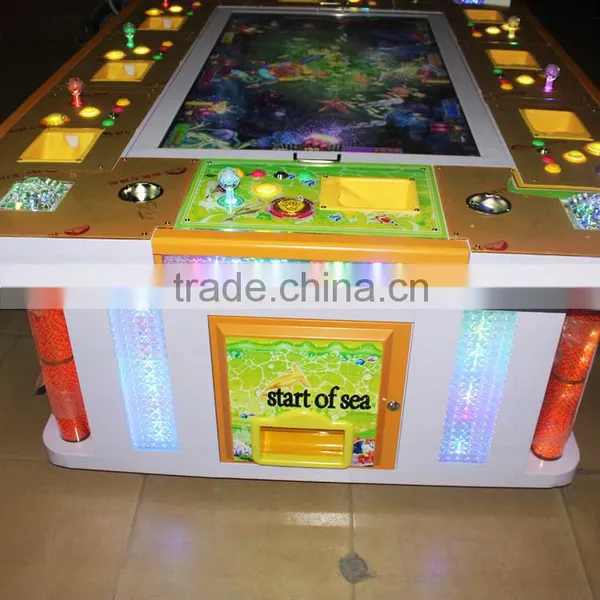 Funshare 2015 Hot Sale Coin Operated Arcade Fishing Game Machine Video Game Machin for 8 Player photo-6