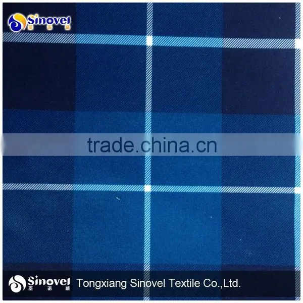 100% Polyester Printed Suits Fabric/plaid Design Suit Fabric photo-2