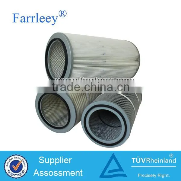 Farrleey Cylinder Antistatic Polyester Cartridge Filter photo-3