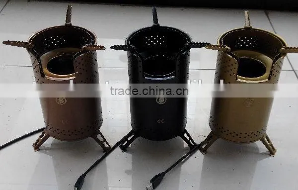 China Wood Burning Camping Biomass Pellet Stove Wood Gas Stove Cook Stove