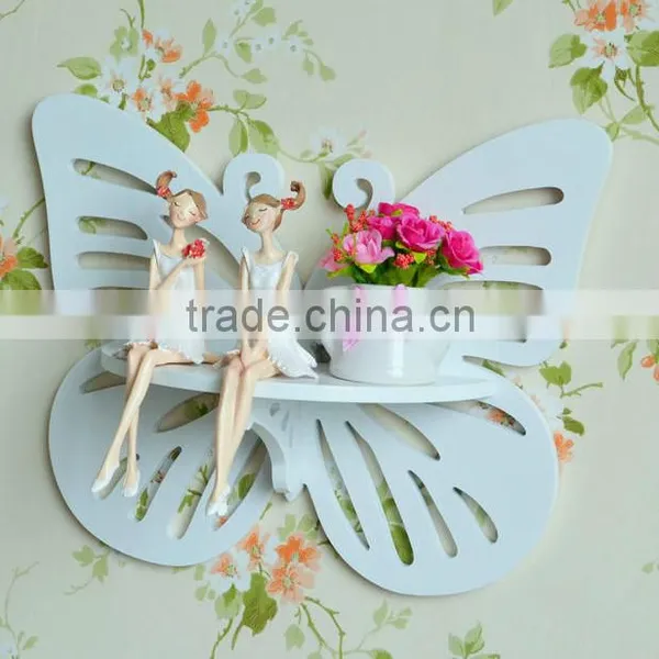 2015 Popular Hot Sale Modern Wood Plastic Material Carved Display Shelf photo-6