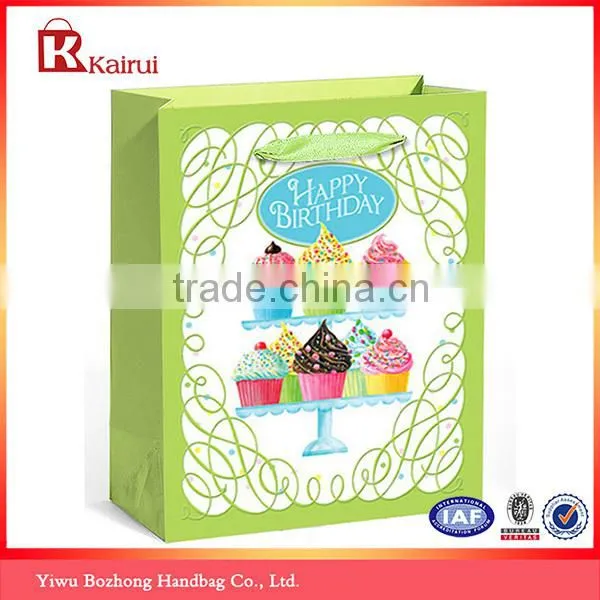 3D Birthday Ice Cream Design Party Gift Bag photo-3