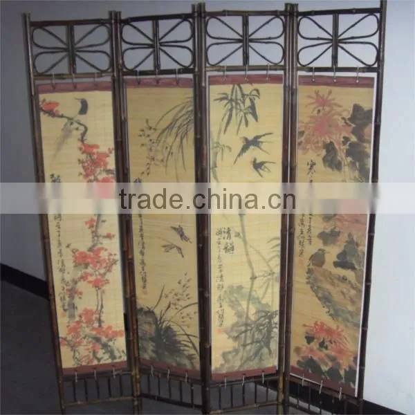 Decorative Bamboo Screen/ Printing Bamboo Screen