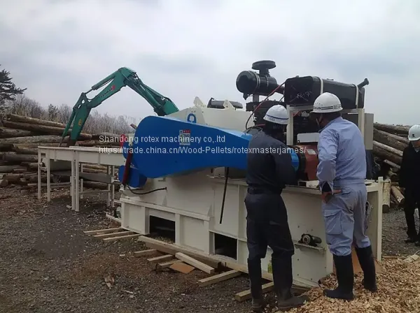 Facebook Custoemr Purcahsed Wood Chipper Machine photo-3