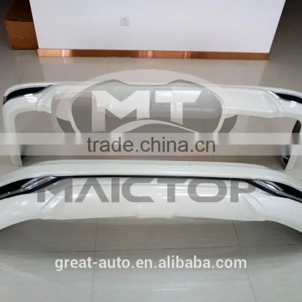 Modellista Style Body Parts Front Bumper Rear Spoiler for 2016 Land Cruiser photo-4