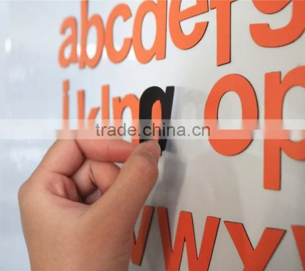 Fridge Magnet Alphabet A to Z Magnets Alphabet Lowercase Multicolor Teaching Magnetic Small Letter photo-2