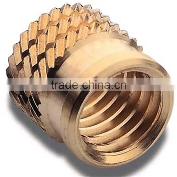 Free Sample Brass Threaded Inserts Brass Moulding Inserts Nuts M8 photo-6