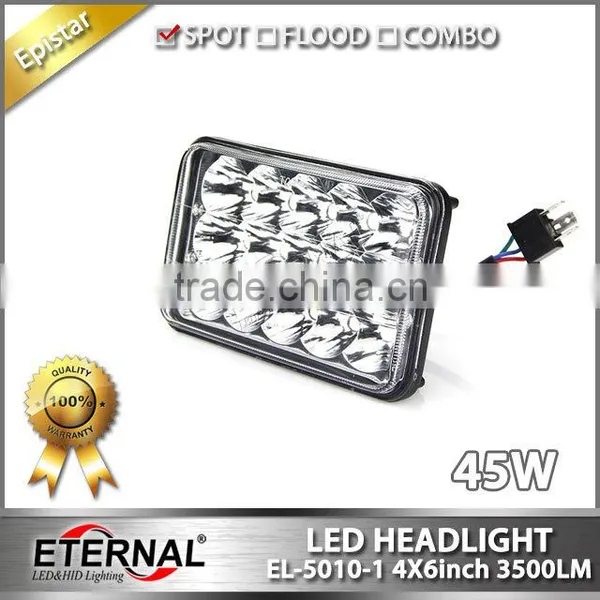 4x6" H4651 LED Headlight Replacement Bulb for Car 83-97 GEO GMC Ford Pontiac Mitsubishi Toyota Mazda Chrysler Dodge photo-5