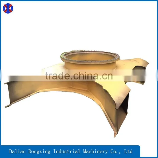 OEM Fabricated Parts of Center Part for Machine Tool Body With High Quality Welding photo-3