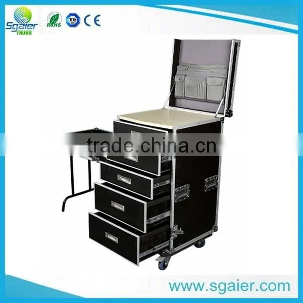 Two 15-Inch Speaker Cabinets Case Flight Case With Aluminum Butterfly Lock photo-4