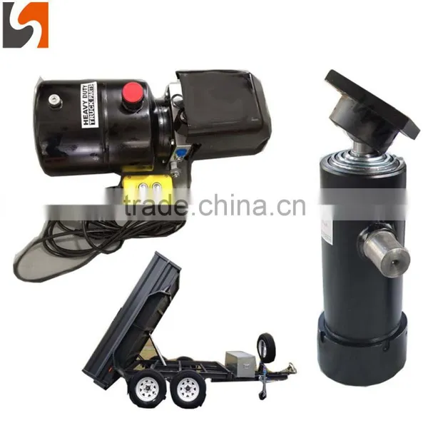 Multi Stages Hydraulic Ram With Power Unit the Whole Set Manufacturer photo-5