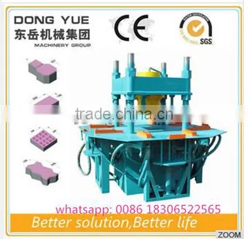 Zigzag Interlocking Concrete Blocks for Sale in India / Dongyue Block Machine for Sale photo-2