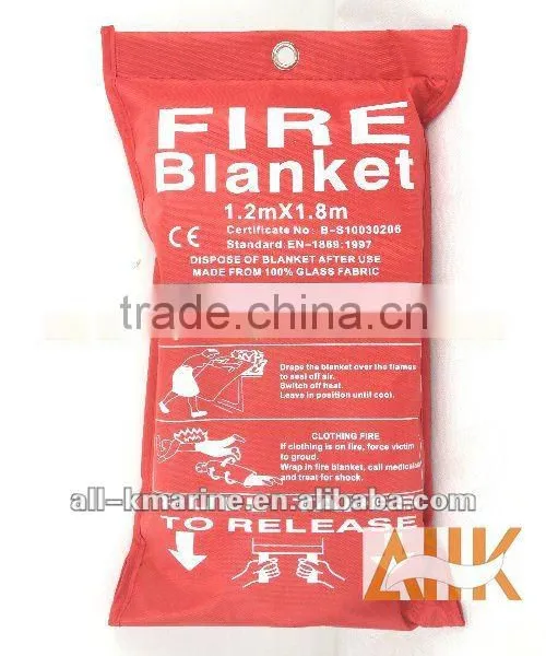 1.2x1.8mtr Glass Fabric Fire Blankets