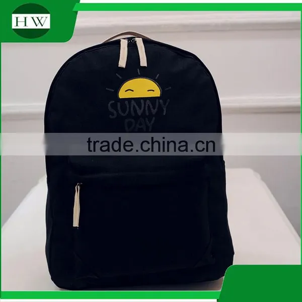 China Supplier Promotional Custom Cartoon Canvas Children Kids Camping School Bags Backpack photo-4