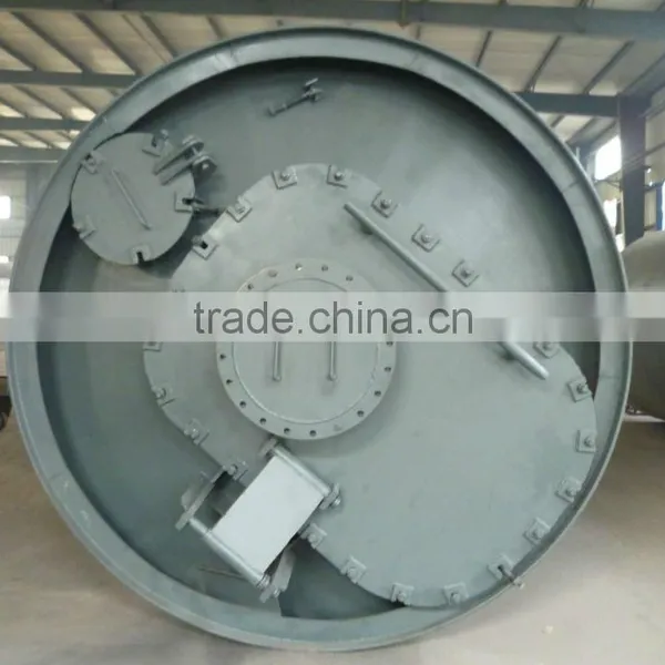 2014New Technology Semi-Continuous Used Tyres Pyrolysis Device Recycling Machine photo-2
