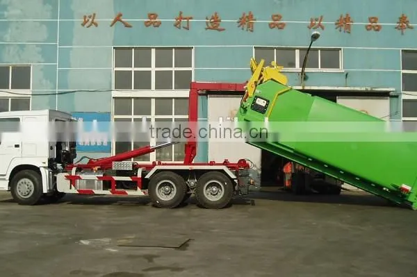 QINGZHUAN 25T SINOTRUK 6X4 Hooklift Truck Garbage Truck for Sale (manufacturer) photo-3