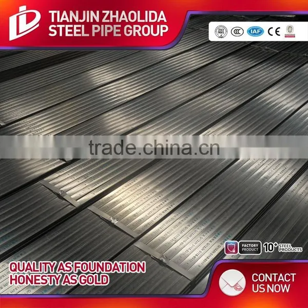 Cold Rolled Think Wall Hot Dip Galvanized Square Tubes for Low Pressure Water Pipe Oil Gas Use photo-3