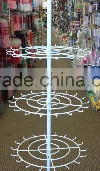 4-Sides Portable Rotating Jewelry Display Stand photo-3