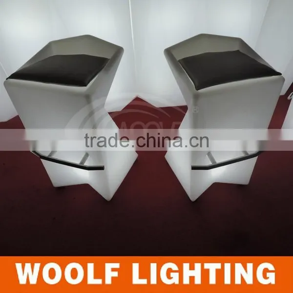 Modern Waterproof Rechargeable Illuminated Bar LED Chair photo-5