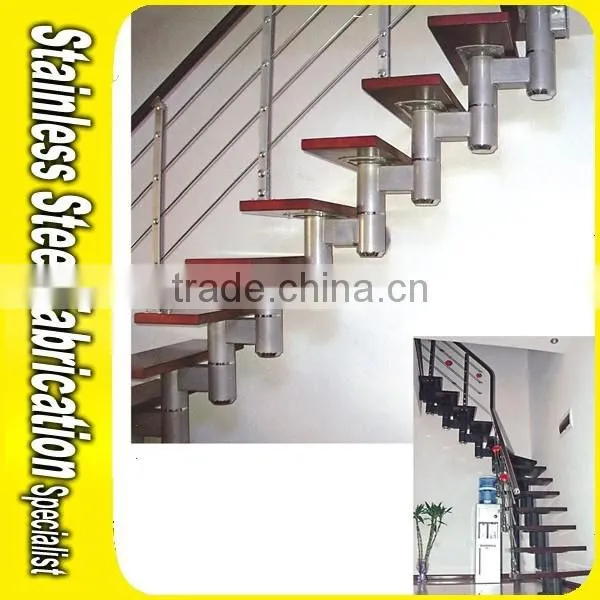 Aluminum Handrails Integral Sell Small Spiral Staircase photo-3