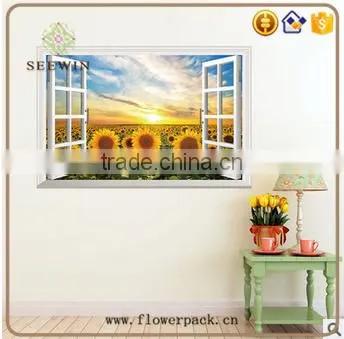 Home Decoration Decorative Sunflower 3d Wall Sticker photo-2