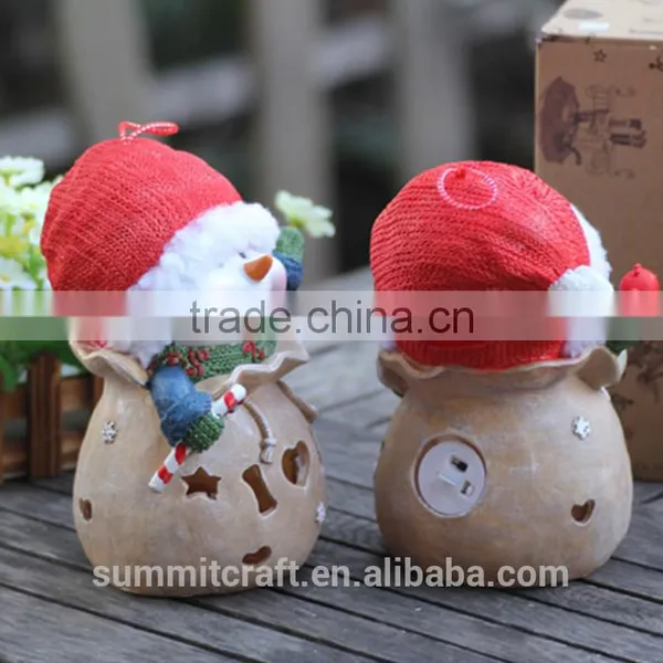 Christmas Sacks Snowman With Light Christmas Money Gift Ideas photo-2