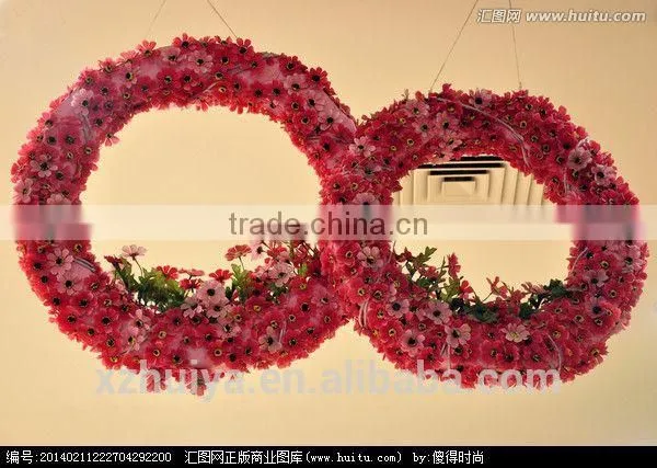 Ring Wet Floral Foam, Ring Florist Foam, Ring Round Flower Mud for Flower Decoration photo-2