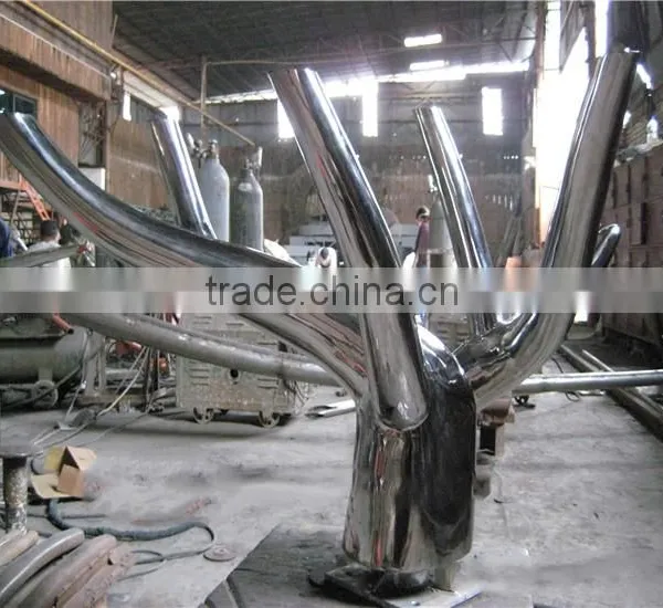 Stainless Steel Mirror Finishing Metal Decorative Metal Trees for Sale photo-2