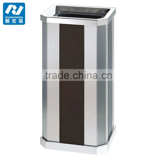 Indoor Stand Publicity Litter Bin With Ashtray for Lobby photo-2