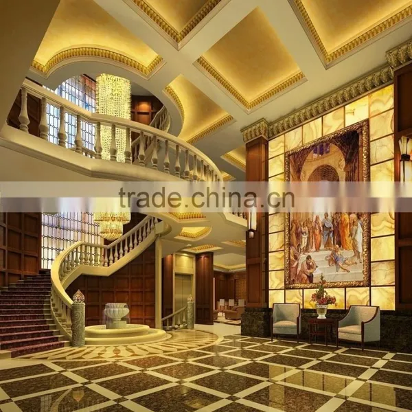 Royal French Style Villa Entrance 3d Rendering Interior Design BF11-08283a photo-5