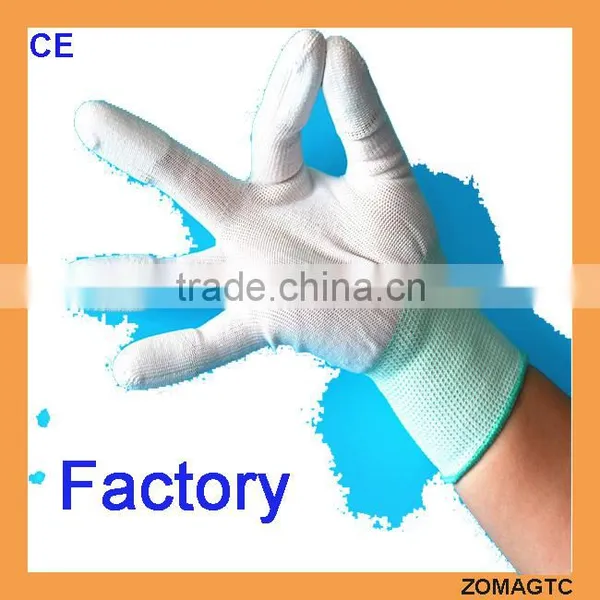 2017 Hot Good Quality pu Work Gloves pu Palm Coated Gloves photo-3
