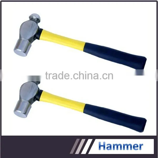 Tangshan China High Quality Hand Tools Ball Peen Hammer With Wood & Fiberglass Handles Hardware Tools photo-2