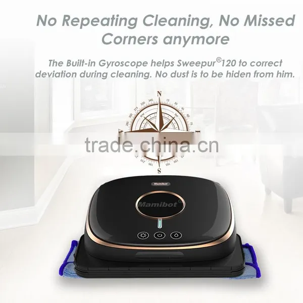 2017 New Navigation Mopping Robot Cleaner Wet Water Mamibot Sweepur120 New Designed photo-3