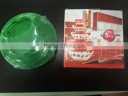 2014 Hot 5pcs Set Cooking Bowl/heat Resistant Glass Bowl photo-5