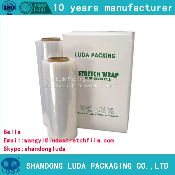Factory Wholesale Anti Tear Transparent Plastic Protective Stretch Film photo-3