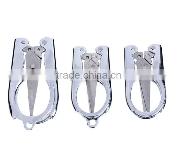 Household Stainless Steel Scissors Folding Travel Scissors photo-5