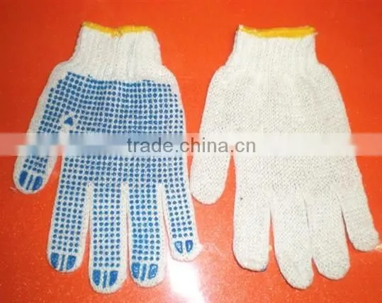 Cotton Dot Glove With Customer Logo Cotton Glove photo-3