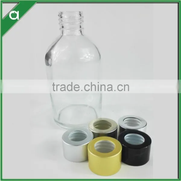 Circular Glass Bottle for 150ml Reed Diffuser With Aluminium Crown Cap photo-2
