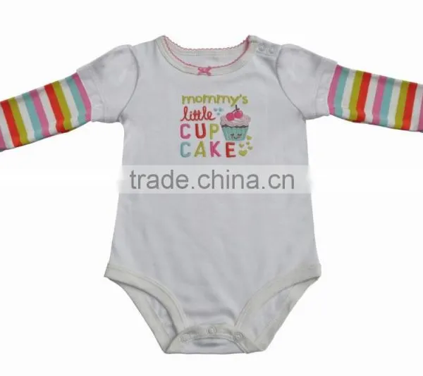 Cute Romper With Stripes for Baby 3 -12 Months